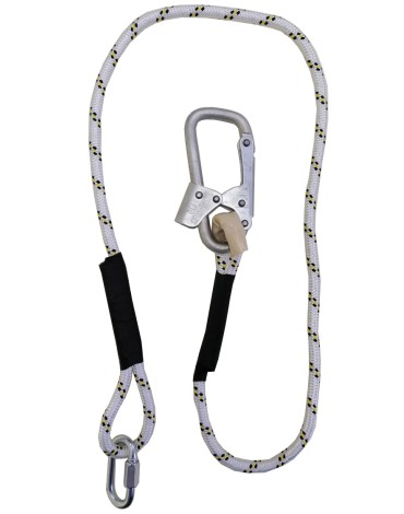 Строп Вер+Кс (веревка) 1 монт.кар.+1 соед.кар. 1,5м