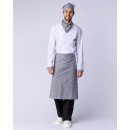 Костюм повара Шеф-2 (тк.ТиСи), белый/черный/принт-клетка Костюм повара Шеф-2 (тк.ТиСи), белый/черный/принт-клетка