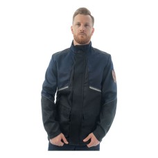 Куртка сварщика 1 класса Brodeks FS 28-01, т.синий/черный