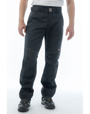 Брюки сварщика 2 класса Brodeks FS 38-02, черный