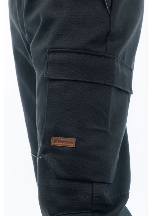 Брюки сварщика 2 класса Brodeks FS 38-02, черный Брюки сварщика 2 класса Brodeks FS 38-02, черный