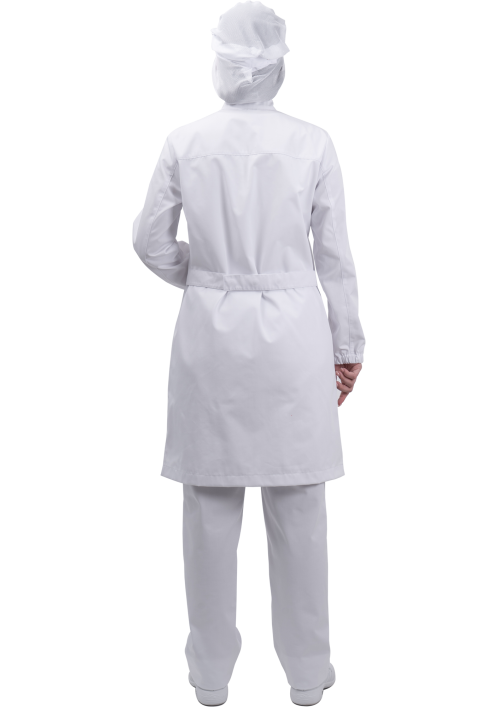 Халат женский АПРЕЛИЯ ХАССП, белый Халат женский АПРЕЛИЯ ХАССП, белый