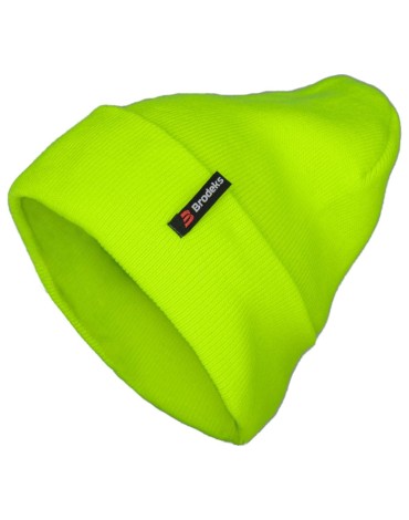Шапка Brodeks Light Longer HV, салатовый