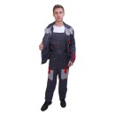 Костюм мужской "Фаворит" с п/к т.серый/св.серый