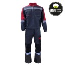 Костюм «ФОРМУЛА КОТТОН» СОП (тк. 60% ХБ, 40% ПЭ) с п/к, т.серый/красный/черный Костюм «ФОРМУЛА КОТТОН» СОП (тк. 60% ХБ, 40% ПЭ) с п/к, т.серый/красный/черный