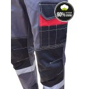Костюм «ФОРМУЛА КОТТОН» СОП (тк. 60% ХБ, 40% ПЭ) с п/к, т.серый/красный/черный Костюм «ФОРМУЛА КОТТОН» СОП (тк. 60% ХБ, 40% ПЭ) с п/к, т.серый/красный/черный