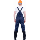 Костюм "КМ-10 ЛЮКС" куртка/полукомб. Т.СИНИЙ/ОРАНЖЕВЫЙ