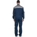 Костюм «КОНФОРМ» (тк. 80% ХБ, 20% ПЭ) с брюками, т.синий/серый