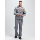 Костюм Союз-Профессионал-2 с п/к, серый/св.серый/оранжевый Костюм Союз-Профессионал-2 с п/к, серый/св.серый/оранжевый