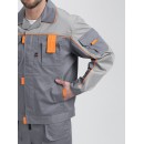 Костюм Союз-Профессионал-2 с п/к, серый/св.серый/оранжевый Костюм Союз-Профессионал-2 с п/к, серый/св.серый/оранжевый