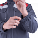 Костюм "СТАРАТЕЛЬ" куртка/брюки Т.СЕРЫЙ/КРАСНЫЙ