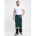 Костюм Виват-1 Премиум (тк.Смесовая,240) брюки, зеленый/черный/серый