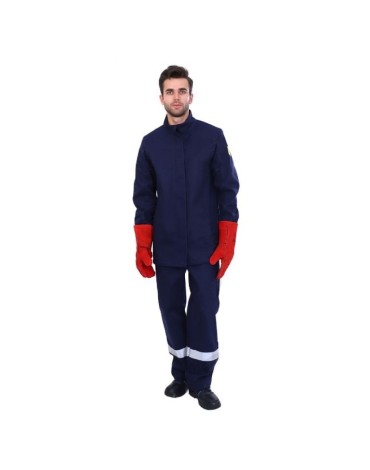 Костюм сварщика летний ЗЕВС-2 СТ, 100% ХБ пл. 450 гр (2 кл.защиты)