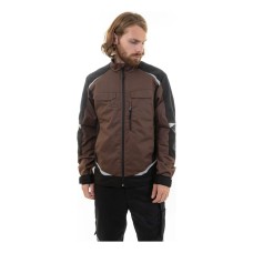 Куртка Brodeks KS202, коричневый/черный