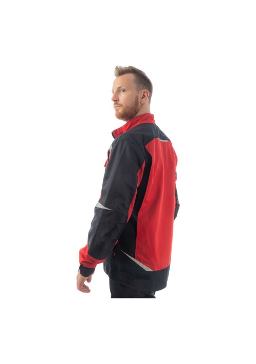 Куртка Brodeks KS202, красный/черный Куртка Brodeks KS202, красный/черный