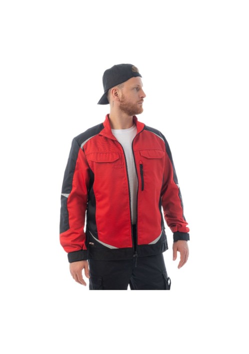 Куртка Brodeks KS202, красный/черный Куртка Brodeks KS202, красный/черный