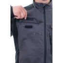 Куртка Brodeks KS202, серый/черный Куртка Brodeks KS202, серый/черный