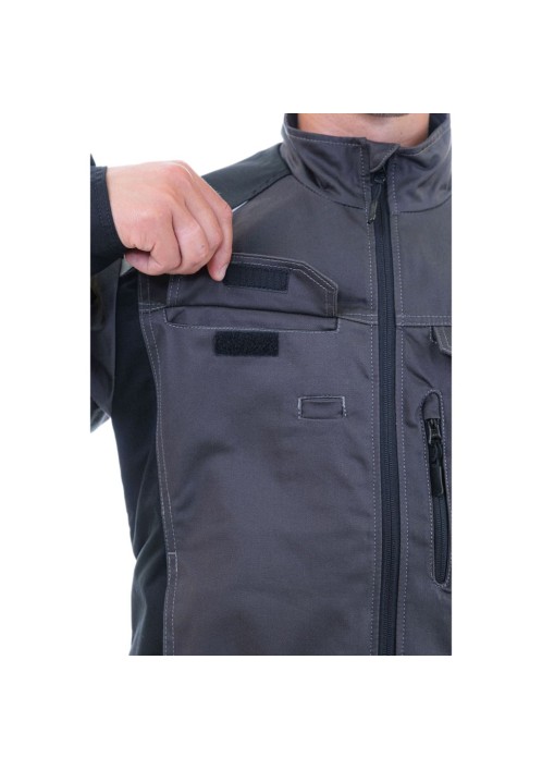 Куртка Brodeks KS202, серый/черный Куртка Brodeks KS202, серый/черный