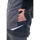 Куртка Brodeks KS202, серый/черный Куртка Brodeks KS202, серый/черный