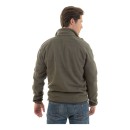 Толстовка флисовая Brodeks KS211, хаки Толстовка флисовая Brodeks KS211, хаки