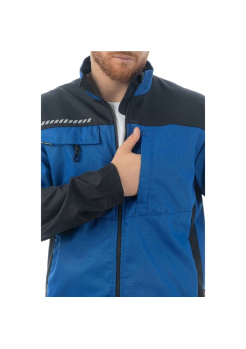 Куртка Brodeks KS234, синий/черный Куртка Brodeks KS234, синий/черный