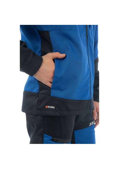 Куртка Brodeks KS234, синий/черный Куртка Brodeks KS234, синий/черный