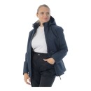 Женская летняя куртка-парка Brodeks KS238, синий Женская летняя куртка-парка Brodeks KS238, синий