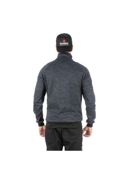 Толстовка флисовая Brodeks KS241 cation, серый Толстовка флисовая Brodeks KS241 cation, серый