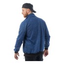 Толстовка флисовая Brodeks KS241 cation, cиний Толстовка флисовая Brodeks KS241 cation, cиний