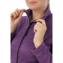 Женская толстовка флисовая Brodeks KS244 cation, фиолетовый Женская толстовка флисовая Brodeks KS244 cation, фиолетовый