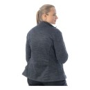 Женская толстовка флисовая Brodeks KS244 cation, серый Женская толстовка флисовая Brodeks KS244 cation, серый