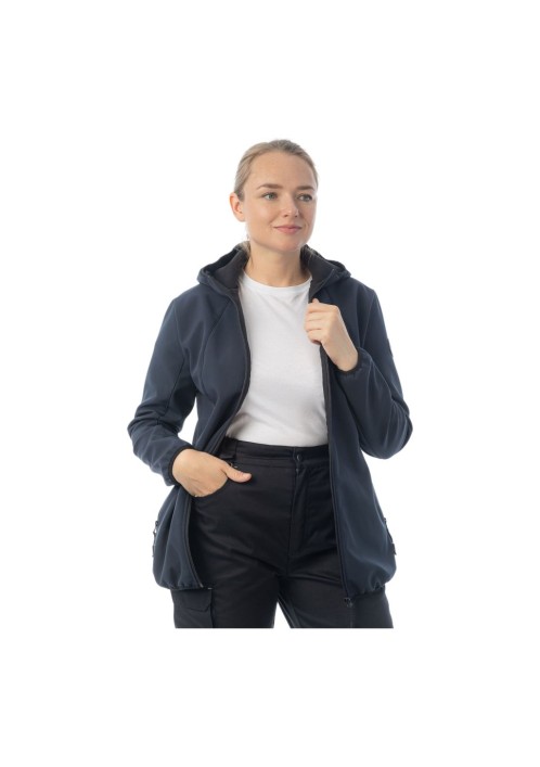 Женская куртка софтшелл Brodeks KS248, синий Женская куртка софтшелл Brodeks KS248, синий