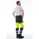 Летние сигнальные брюки Brodeks KS 309, желтый/черный Летние сигнальные брюки Brodeks KS 309, желтый/черный