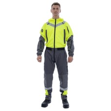Летний комбинезон Brodeks KS 503, желтый/серый