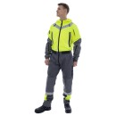 Летний комбинезон Brodeks KS 503, желтый/серый