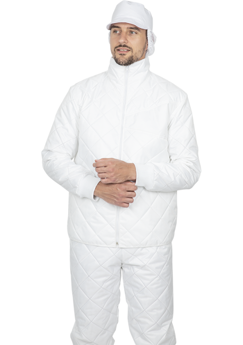 Куртка утепленная АПРЕЛЬ ХАССП, белый Куртка утепленная АПРЕЛЬ ХАССП, белый