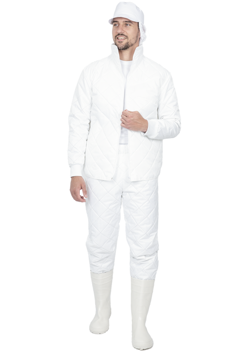 Куртка утепленная АПРЕЛЬ ХАССП, белый Куртка утепленная АПРЕЛЬ ХАССП, белый