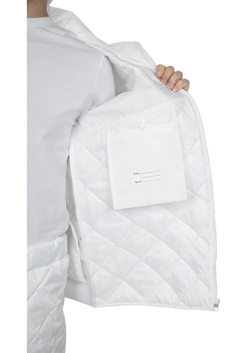 Куртка утепленная АПРЕЛЬ ХАССП, белый Куртка утепленная АПРЕЛЬ ХАССП, белый