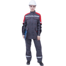 Куртка женская ХАЙ-ТЕК SAFETY летняя, серый/черный/красный Куртка женская ХАЙ-ТЕК SAFETY летняя, серый/черный/красный