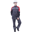 Куртка женская ХАЙ-ТЕК SAFETY летняя, серый/черный/красный Куртка женская ХАЙ-ТЕК SAFETY летняя, серый/черный/красный