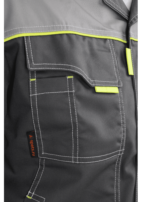 Куртка летняя ТУРБО, т.серый/св.серый Куртка летняя ТУРБО, т.серый/св.серый