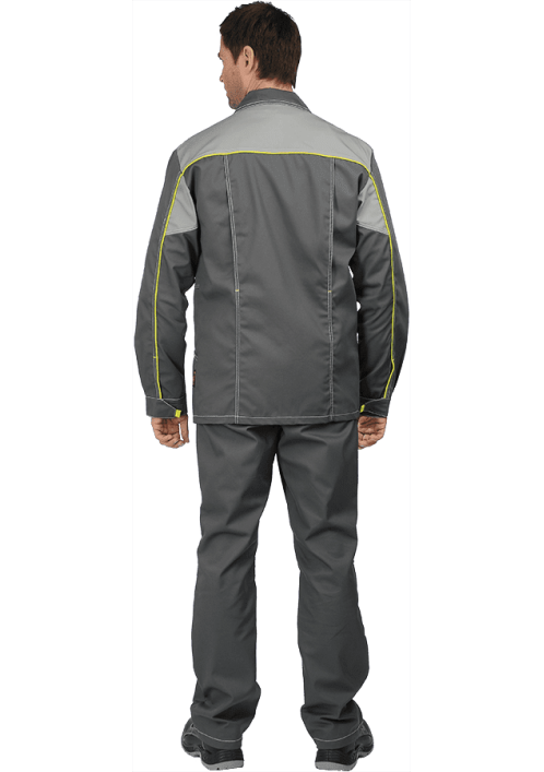 Куртка летняя ТУРБО удлиненная, т.серый/св.серый Куртка летняя ТУРБО удлиненная, т.серый/св.серый