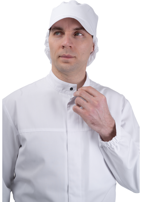 Куртка мужская АПРЕЛЬ ХАССП, белый Куртка мужская АПРЕЛЬ ХАССП, белый