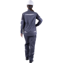 Куртка женская ТУРБО SAFETY летняя, т.серый/серый