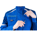 Куртка женская ТУРБО SAFETY летняя, т.синий/васильковый