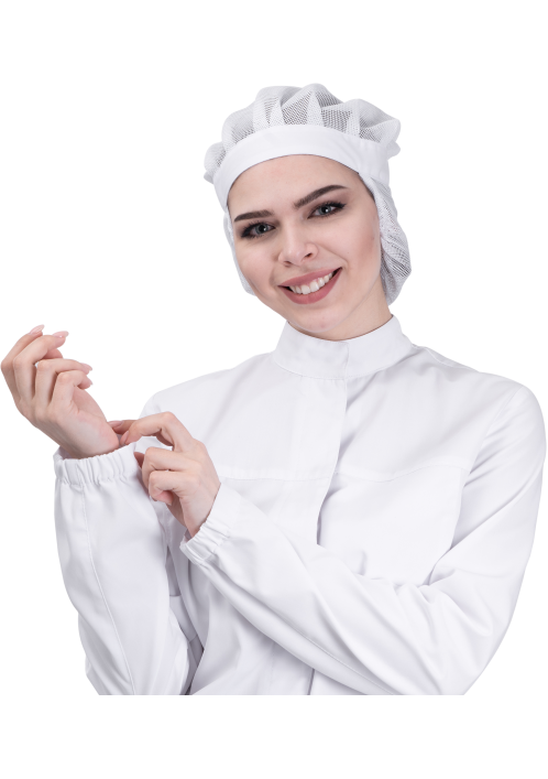 Куртка женская АПРЕЛИЯ ХАССП, белый Куртка женская АПРЕЛИЯ ХАССП, белый