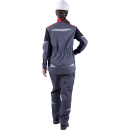 Куртка женская ТУРБО SAFETY летняя, серый/черный/красный Куртка женская ТУРБО SAFETY летняя, серый/черный/красный