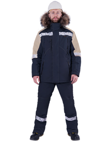 Куртка зимняя ХАЙ-ТЕК SAFETY
