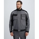 Куртка Милан (тк.Смесовая,270), т.серый/черный Куртка Милан (тк.Смесовая,270), т.серый/черный