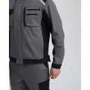 Куртка Милан (тк.Смесовая,270), т.серый/черный Куртка Милан (тк.Смесовая,270), т.серый/черный